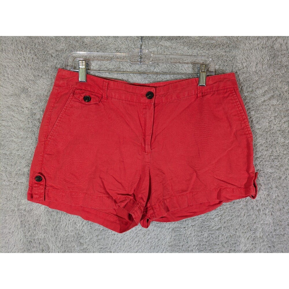 MNG by Mango red linen shorts Medium 10
